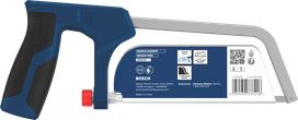 Ergonomik saplı Bosch 150 mm demir testeresi.